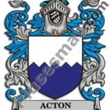 Escudo del apellido Acton