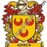 Escudo del apellido Aineux