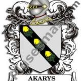 Escudo del apellido Akarys