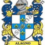 Escudo del apellido Alagno