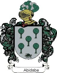 Escudo del apellido Abidabe