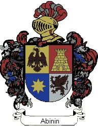 Escudo del apellido Abinin