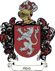 Escudo del apellido Abio