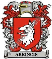 Escudo del apellido Abrincis