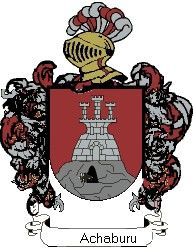 Escudo del apellido Achaburu