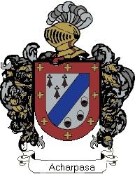 Escudo del apellido Acharpasa