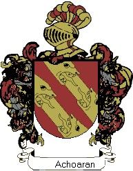 Escudo del apellido Achoaran