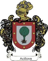 Escudo del apellido Acillona