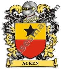 Escudo del apellido Acken