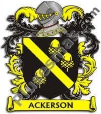 Escudo del apellido Ackerson