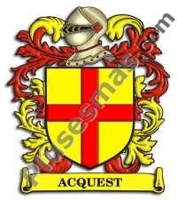 Escudo del apellido Acquest