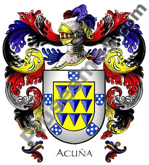 Escudo del apellido Acuña