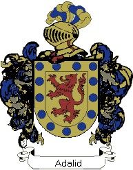 Escudo del apellido Adalid