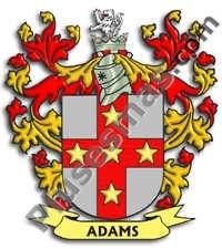 Escudo del apellido Adams