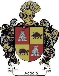 Escudo del apellido Adaola