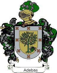 Escudo del apellido Adebas