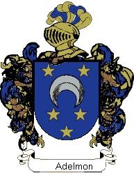 Escudo del apellido Adelmon