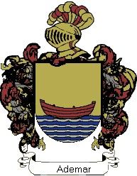 Escudo del apellido Ademar