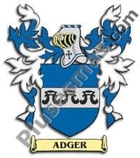 Escudo del apellido Adger