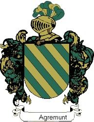 Escudo del apellido Agremunt