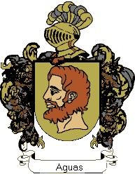 Escudo del apellido Aguas