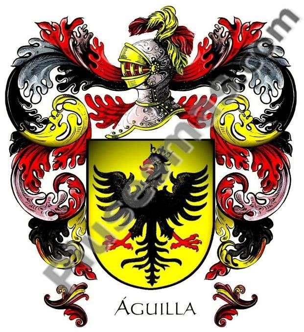 Escudo del apellido Aguila