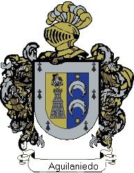 Escudo del apellido Aguilaniedo