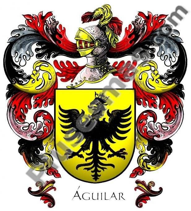 Escudo del apellido Aguilar