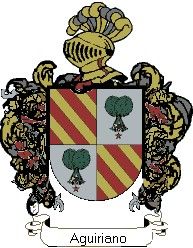 Escudo del apellido Aguiriano