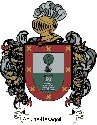 Escudo del apellido Aguirre-basagoitia