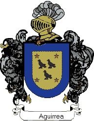 Escudo del apellido Aguirrea