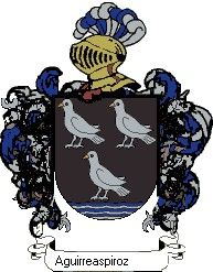 Escudo del apellido Aguirreaspiroz