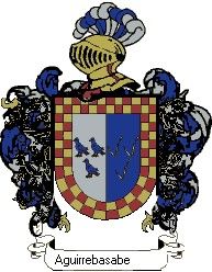 Escudo del apellido Aguirrebasabe