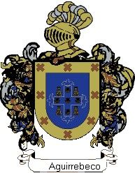 Escudo del apellido Aguirrebeco