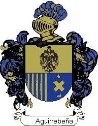 Escudo del apellido Aguirrebeña