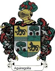 Escudo del apellido Aguirregoitia