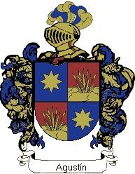 Escudo del apellido Agustín