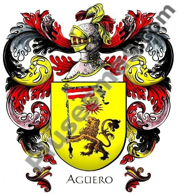 Escudo del apellido Agüero