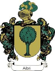 Escudo del apellido Aibri