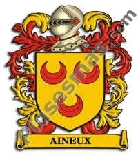 Escudo del apellido Aineux