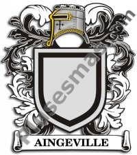 Escudo del apellido Aingeville