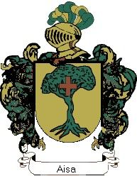 Escudo del apellido Aisa