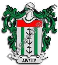 Escudo del apellido Aivelle