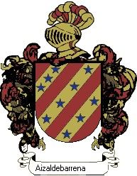 Escudo del apellido Aizaldebarrena