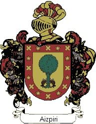 Escudo del apellido Aizpiri