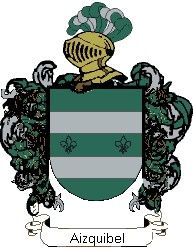 Escudo del apellido Aizquibel