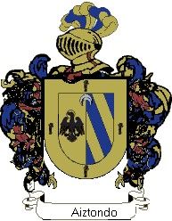 Escudo del apellido Aiztondo