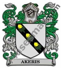 Escudo del apellido Akeris