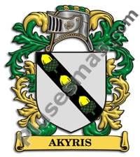Escudo del apellido Akyris