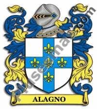 Escudo del apellido Alagno